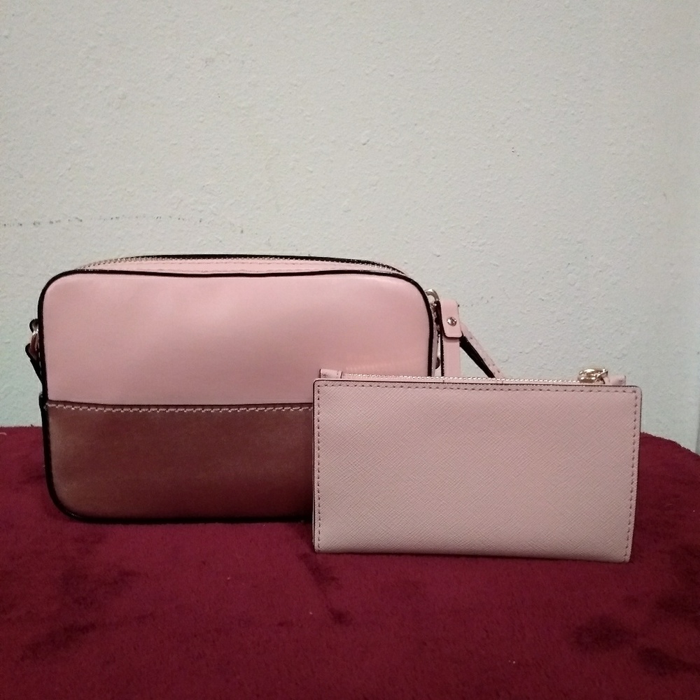 Kate Spade Ivy St. Clover Crossbody & Wallet - Picture 2 of 8